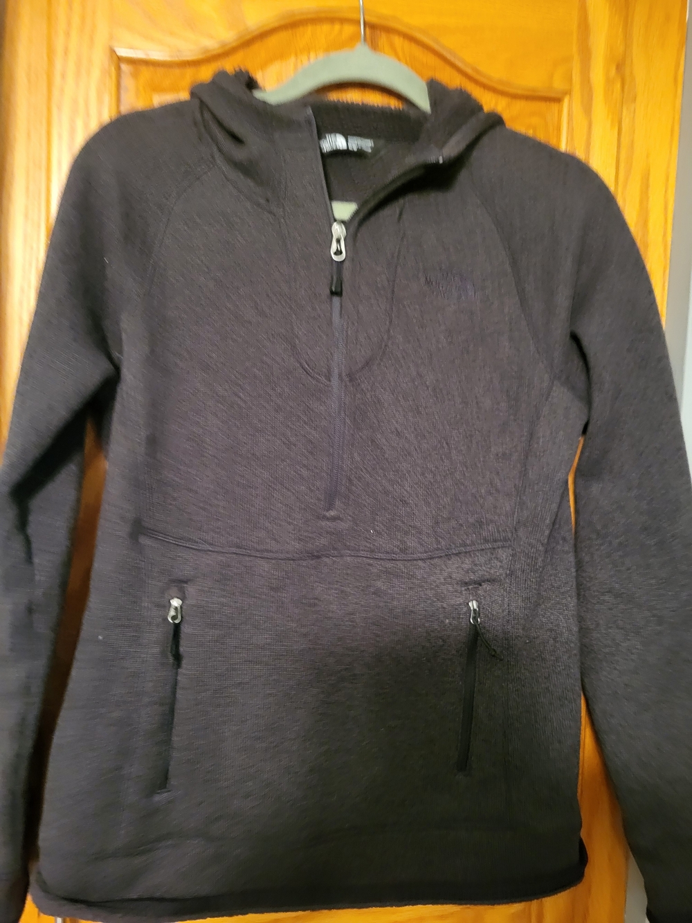 The North Face Crescent Sunshine 1/4 Zip Sweatshirt Pullover Hoodie Sz Medium